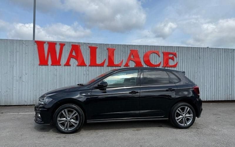 Black Used 2020 VW Polo R-line Hatchback | £13,695 (Fair price) - Image 1/4
