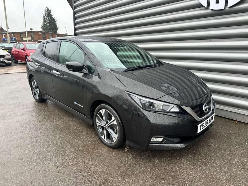 Used Nissan Leaf N-Connecta 110 kW (150 HP) 2020 Black Hatchback