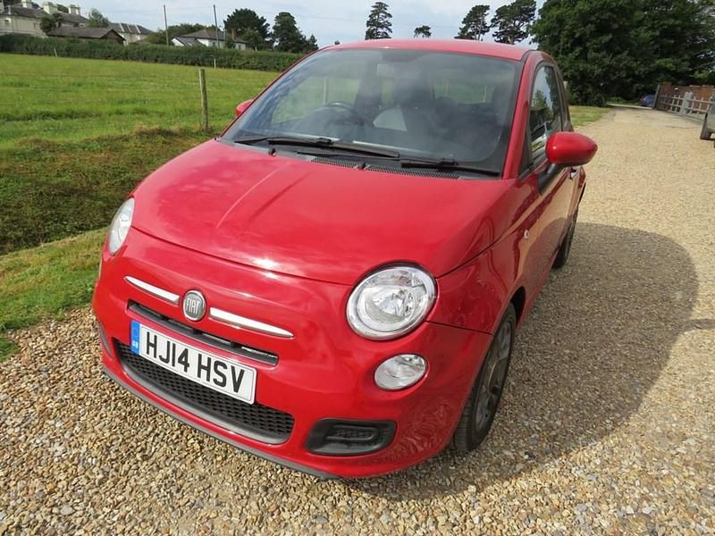 Used Fiat 500 S 85 HP (62 kW) 2014 Red Hatchback
