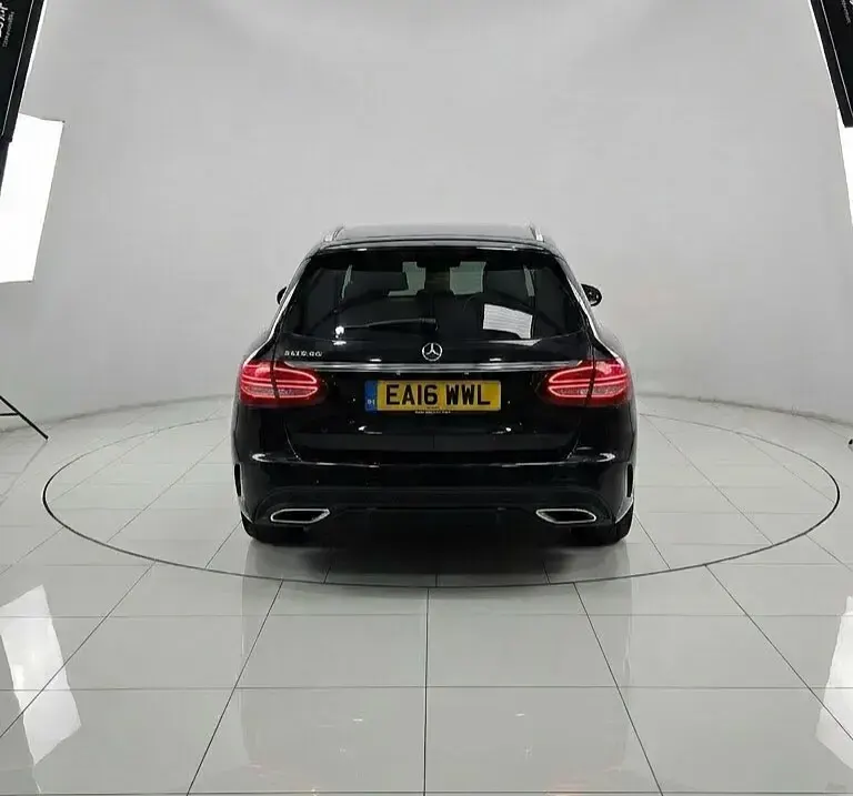 Used Mercedes C200 AMG Line Premium 184 HP (135 kW) 2016 Black Estate