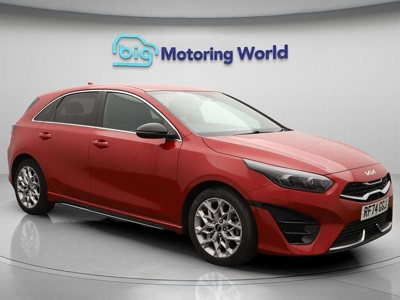 Red Used 2024 Kia Ceed GT-Line Hatchback | £16,494 (Good price) - Image 1/4