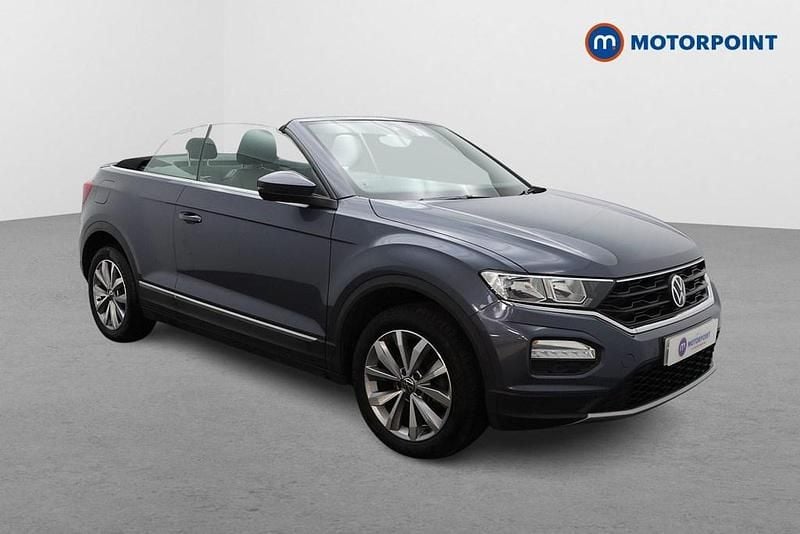 Used VW T-Roc Cabriolet Design 110 HP (80 kW) 2021 Grey Cabriolet