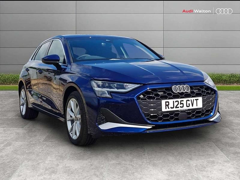 Blue Used 2025 Audi A3 e-tron Sport Hatchback | £27,390 (Fair price) - Image 1/4