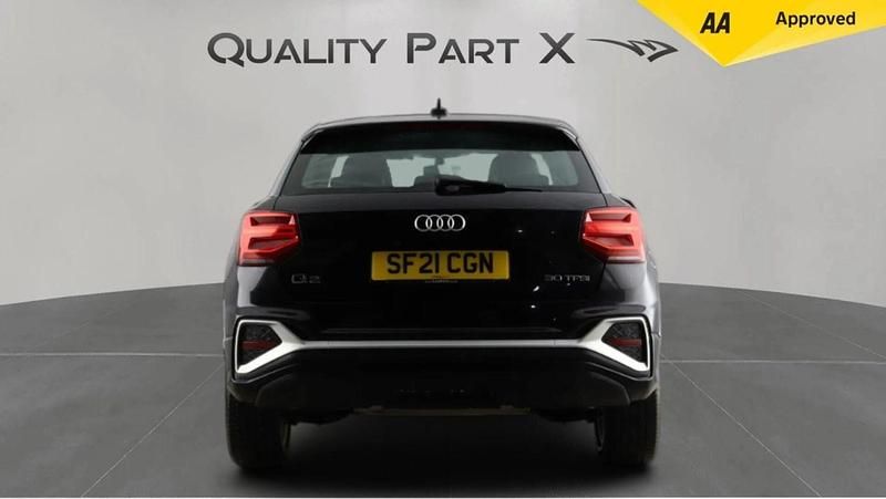 Begagnad Audi Q2 S-Line 110 HK (80 kW) 2021 Svart SUV