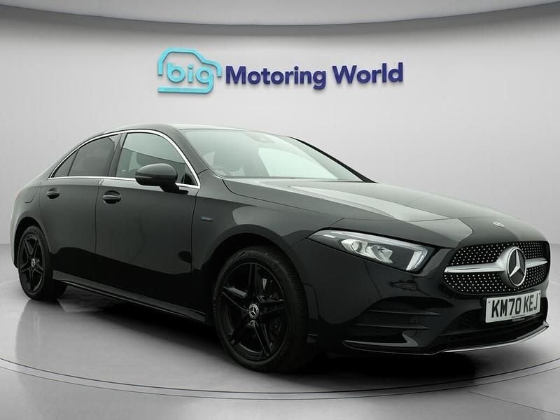 Black Used 2020 Mercedes A250 AMG line Sedan | £17,750 (Good price) - Image 1/4