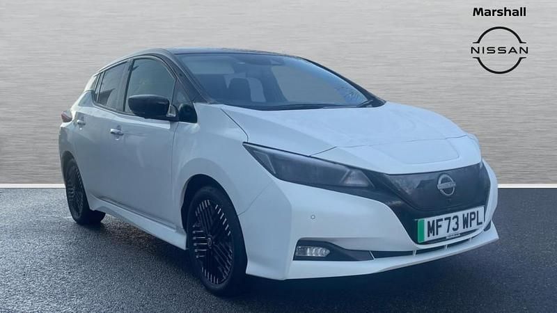 White Used 2023 Nissan Leaf Tekna Hatchback | £13,552 (A bit pricey) - Image 1/4