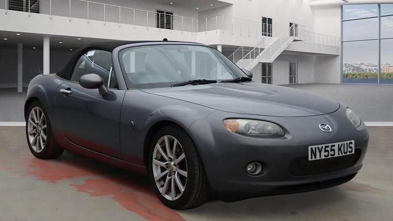 Used Mazda MX5 Inclusive 160 HP (117 kW) 2006 Grey Cabriolet