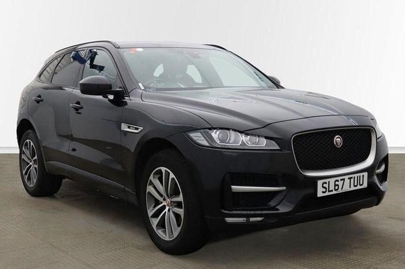 Black Used 2017 Jaguar F-Pace R-Sport SUV | £14,990 (Fair price) - Image 1/1