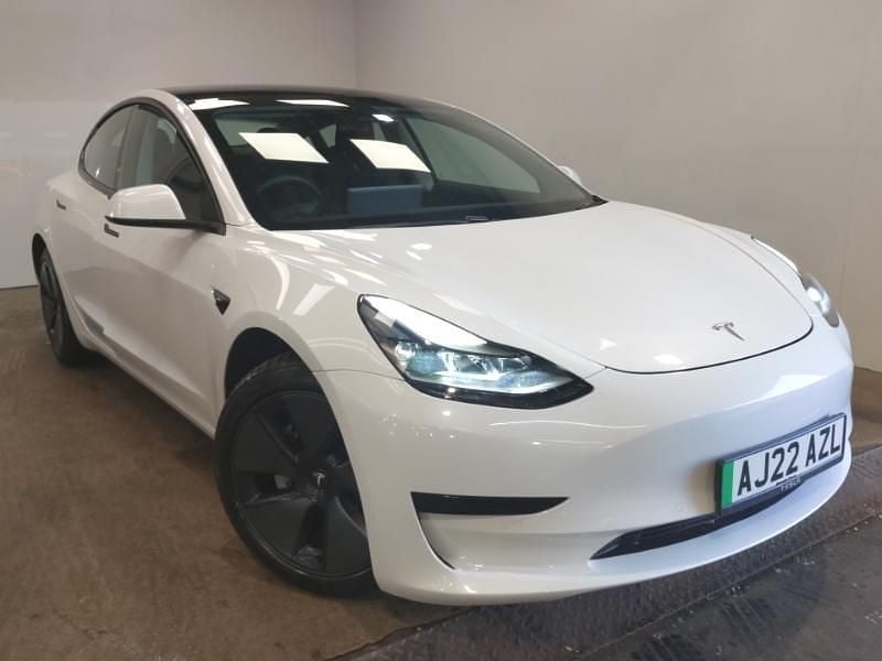 White Used 2022 Tesla Model 3 RWD Sedan | £21,698 (A bit pricey) - Image 1/4