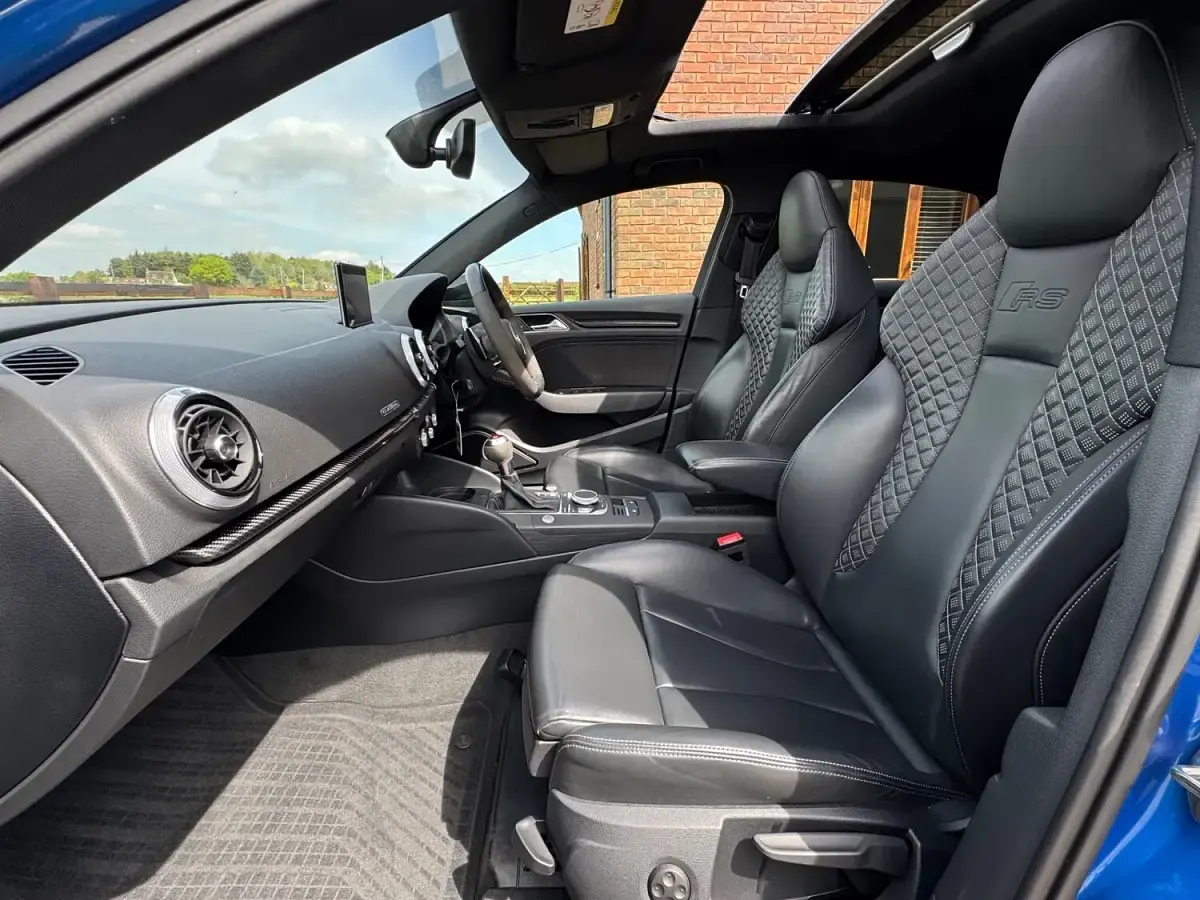 Used Audi RS3 Sport 400 HP (294 kW) 2019 Blue Sedan