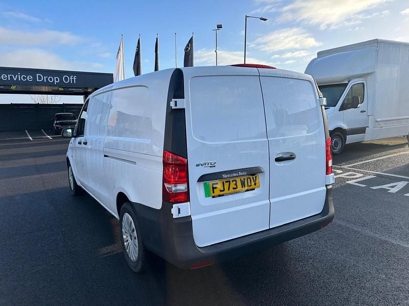 Used Mercedes e-Vito Progressive 85 kW (116 HP) 2023 White MPV