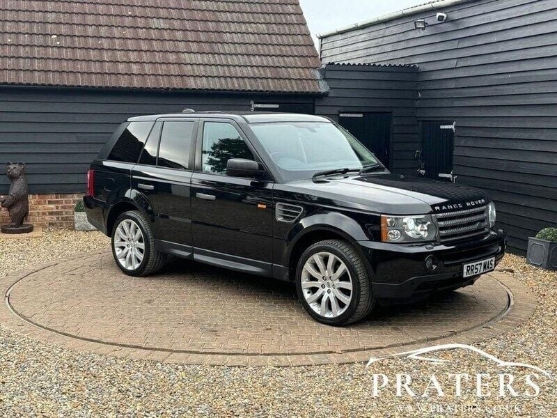 Black Used 2007 Land Rover Range Rover Sport SE SUV | £3,500 (Good price) - Image 1/4