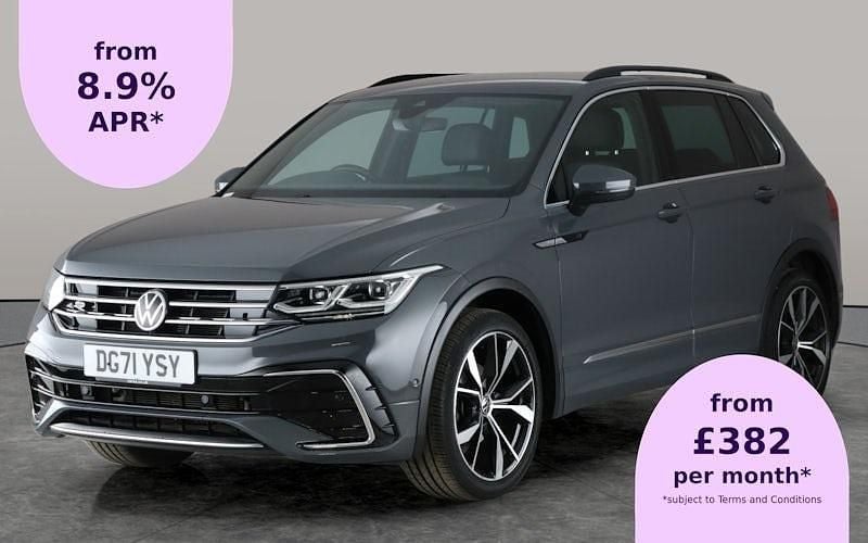 Used 2023 VW Tiguan R-line SUV | £25,131 (Good price) - Image 1/2