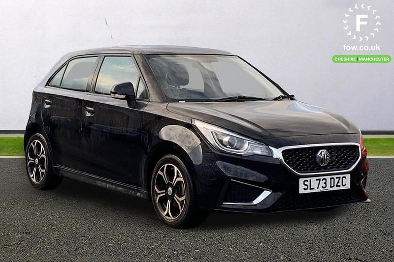 Used MG MG3 Exclusive 106 HP (77 kW) 2023 Black Hatchback