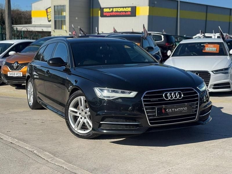 Used Audi A6 S-Line 190 HP (139 kW) 2016 Black Estate
