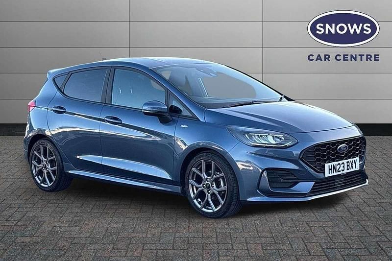 Blue Used 2023 Ford Fiesta ST-Line Hatchback | £14,999 - Image 1/4