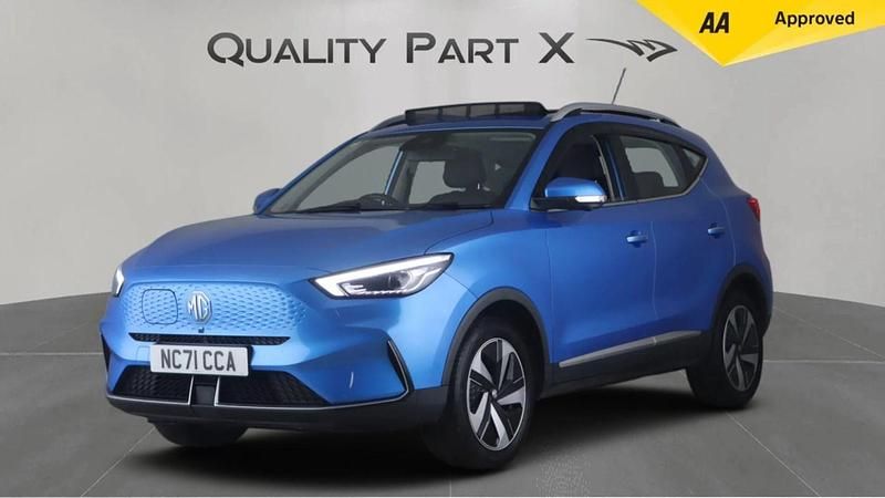 Used MG ZS Trophy 130 kW (177 HP) 2022 Blue Hatchback