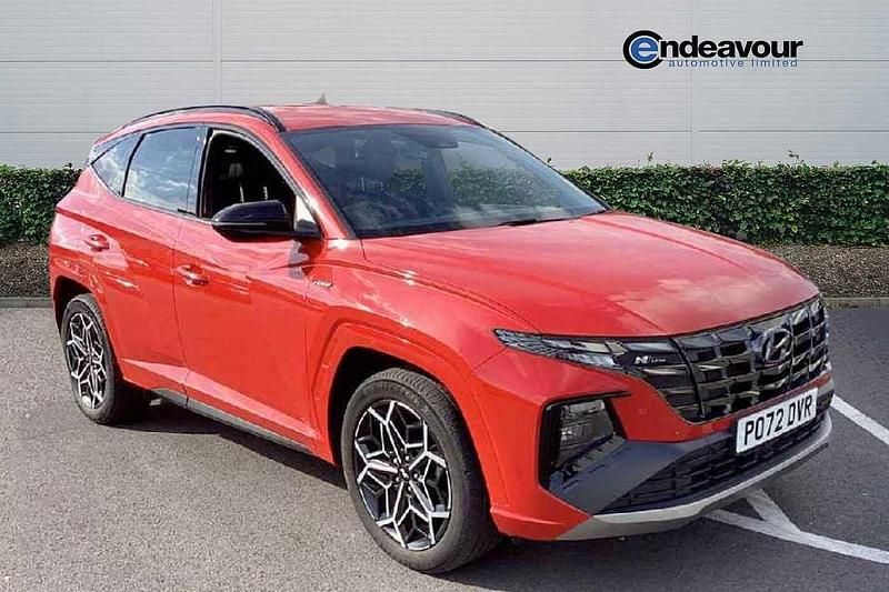Used Hyundai Tucson N Line 230 HP (169 kW) 2023 Red SUV