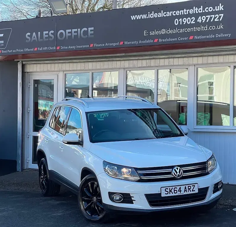 Used VW Tiguan Match 160 HP (117 kW) 2014 White SUV