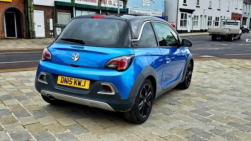 Used Vauxhall Adam Rocks 2015 Blue Hatchback