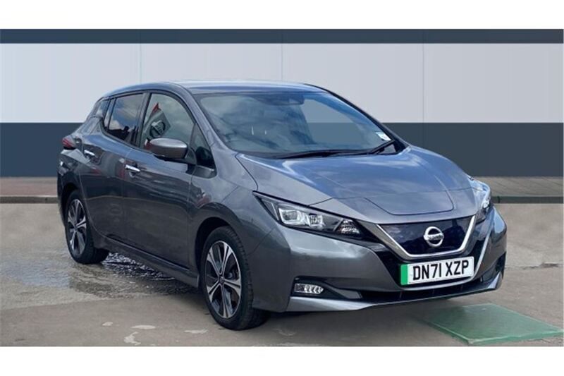 Grey Used 2021 Nissan Leaf Tekna Hatchback | £10,241 (Good price) - Image 1/4