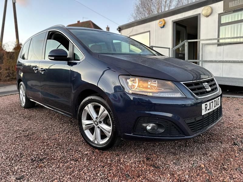 Blue Used 2017 Seat Alhambra SE MPV | £10,950 (Fair price) - Image 1/4