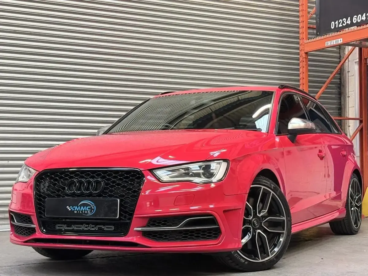Used Audi S3 Sportback Advanced 300 HP (220 kW) 2014 Red Hatchback