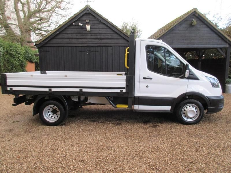 Used Ford Transit 130 HP (95 kW) 2022 White Pickup