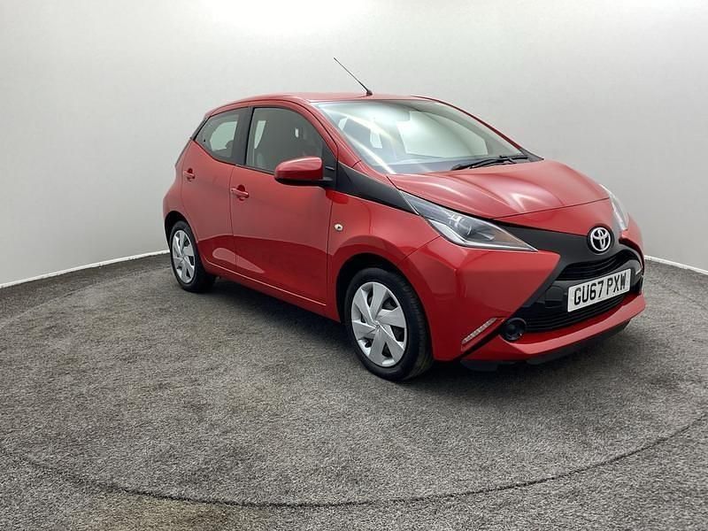 Red Used 2017 Toyota Aygo X-play Hatchback | £8,997 (Good price) - Image 1/4