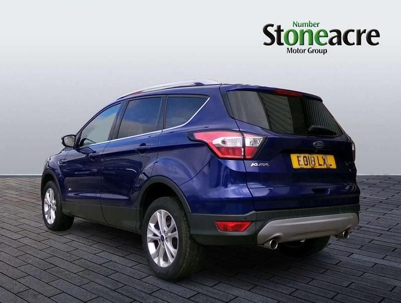 Used Ford Kuga Titanium 177 HP (130 kW) 2018 Blue SUV