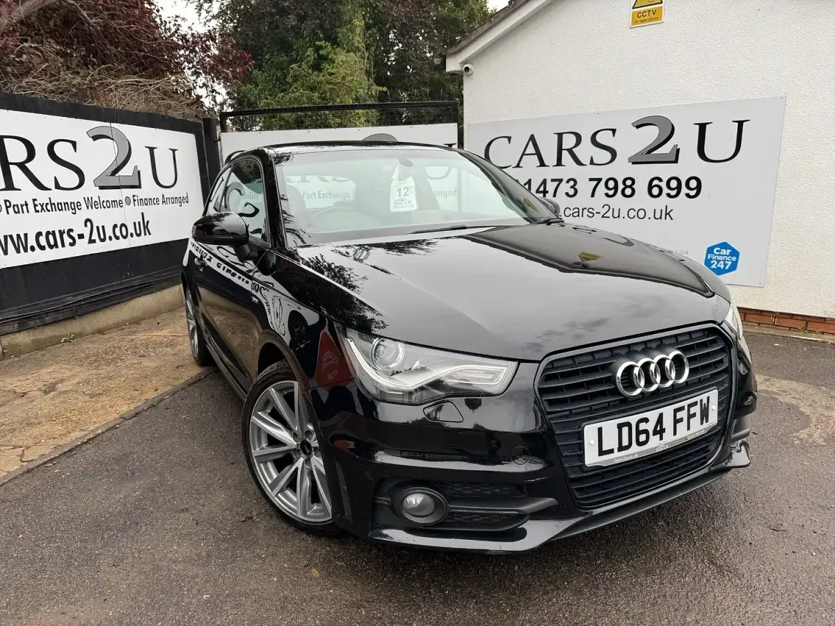 Used Audi A1 S-Line 122 HP (89 kW) 2014 Black Hatchback