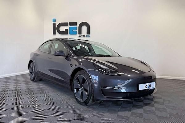 Used Tesla Model 3 Long Range AWD 366 kW (498 HP) 2021 Grey Sedan