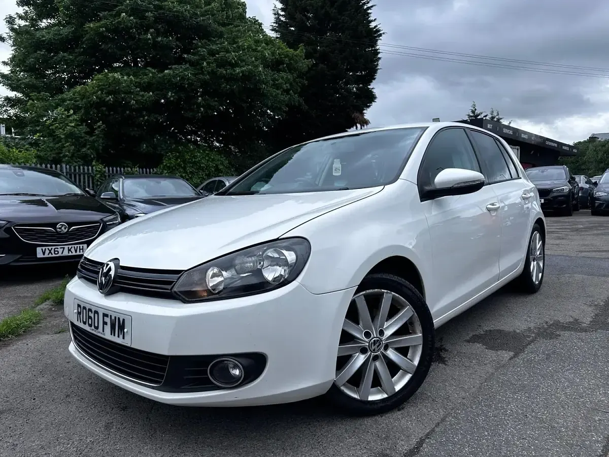 Used VW Golf VI GT 2010 White Hatchback