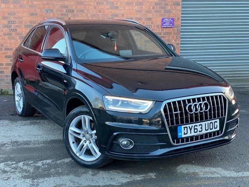 Black Used 2013 Audi Q3 S-Line SUV | £6,595 (Good price) - Image 1/4