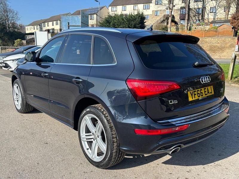 Used Audi Q5 S-line plus 190 HP (139 kW) 2016 Blue SUV
