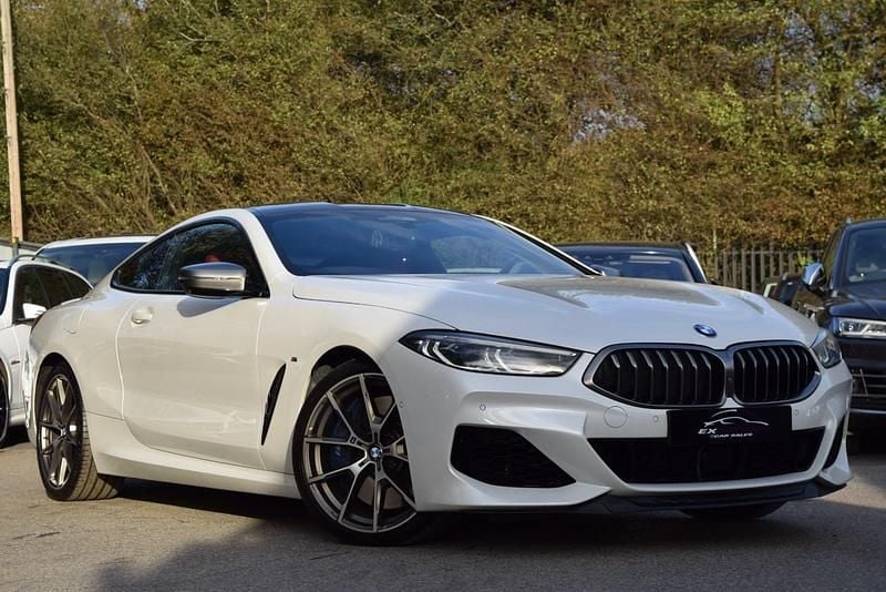 Used BMW M850 M Sport 2020 Metallic white Coupe