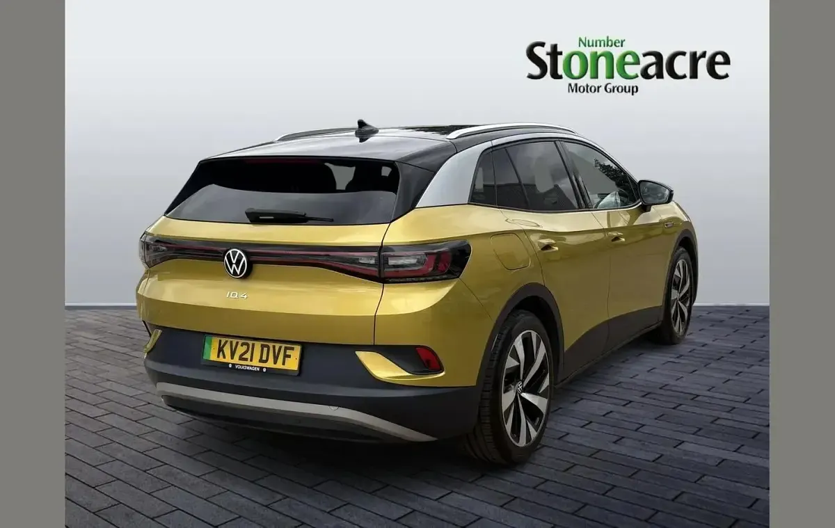 Used VW ID.4 Pro Performance 147 kW (200 HP) 2021 Yellow SUV
