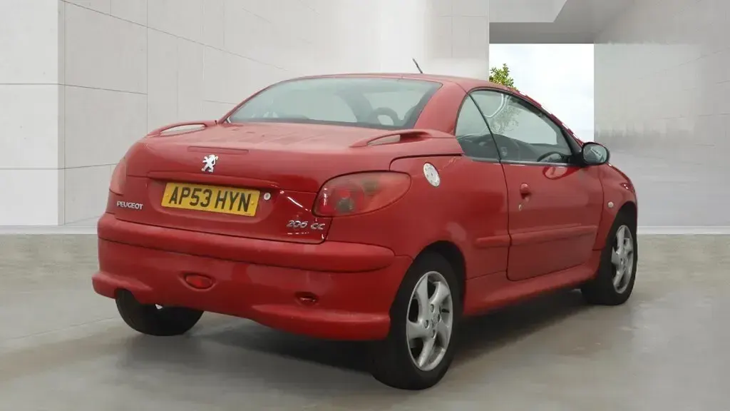 Used Peugeot 206 S 2004 Red Cabriolet