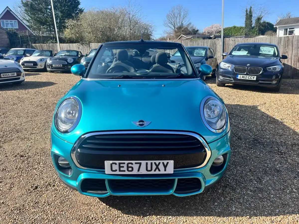 Begagnad Mini Cooper Cabriolet 136 HK (100 kW) 2017 Turkos Cab