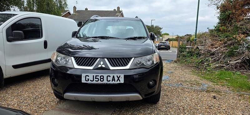 Black Used 2008 Mitsubishi Outlander Elegance SUV | £1,995 - Image 1/4