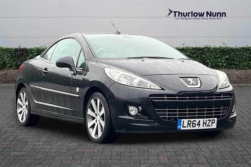 Black Used 2014 Peugeot 207 CC Roland Garros Cabriolet | £6,069 (Fair price) - Image 1/4
