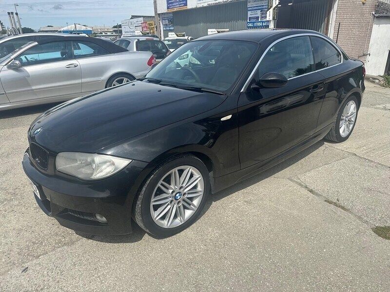 Black Used 2008 BMW 123 Coupé M Sport Coupe | £2,995 - Image 1/4