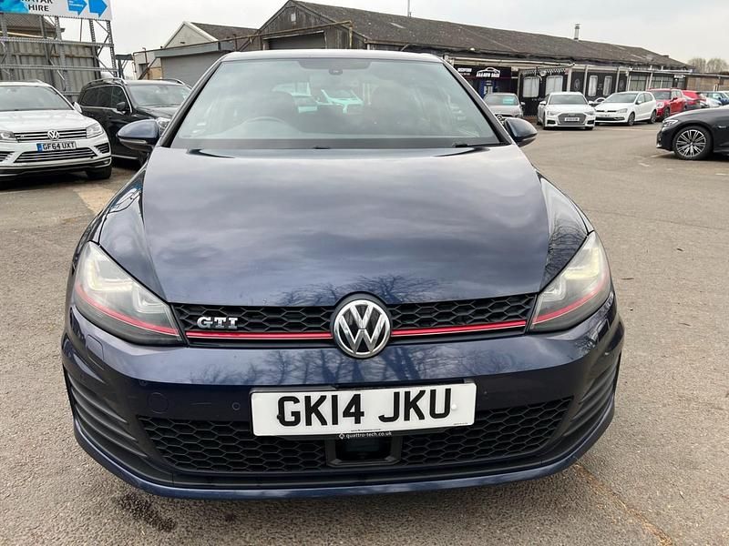 Used VW Golf VII GTI 2014 Blue Hatchback