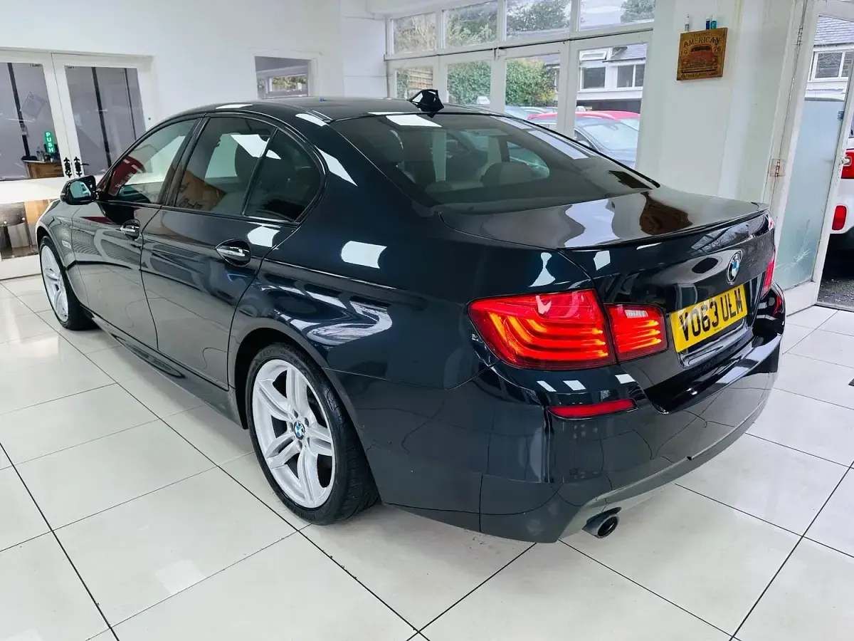 Used BMW ActiveHybrid 5 M Sport 2013 Black Sedan