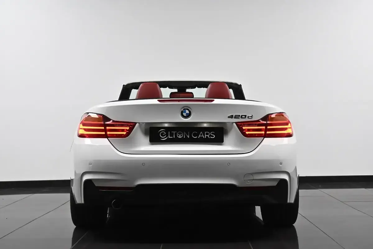 Used BMW 420 M Sport 2014 White Cabriolet