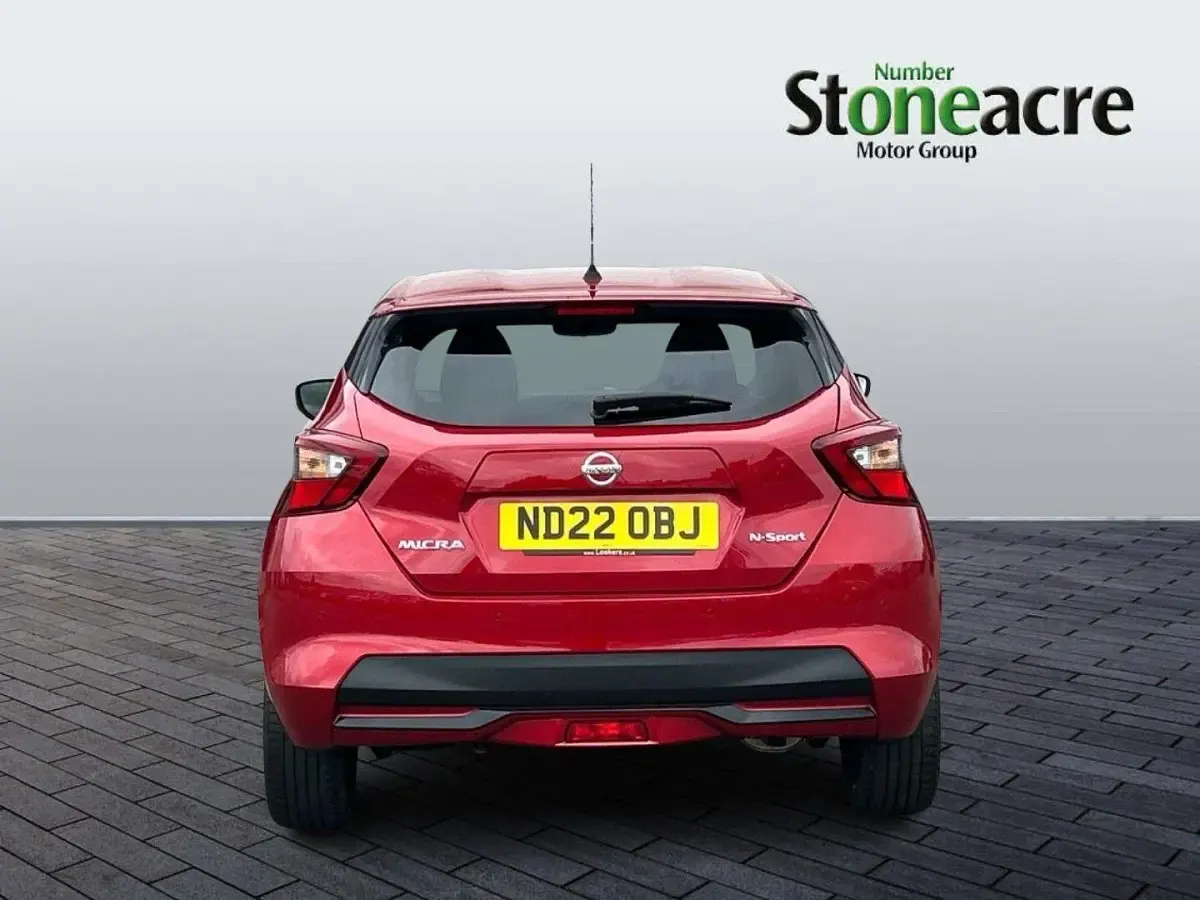 Used Nissan Micra S 92 HP (67 kW) 2022 Red Hatchback