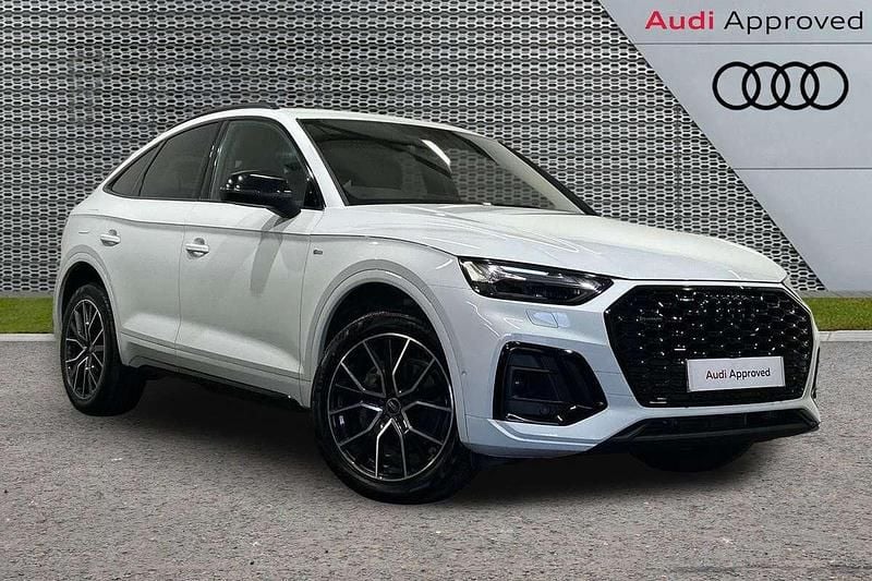 Used Audi Q5 Sportback Black Edition 268 HP (197 kW) 2024 White SUV