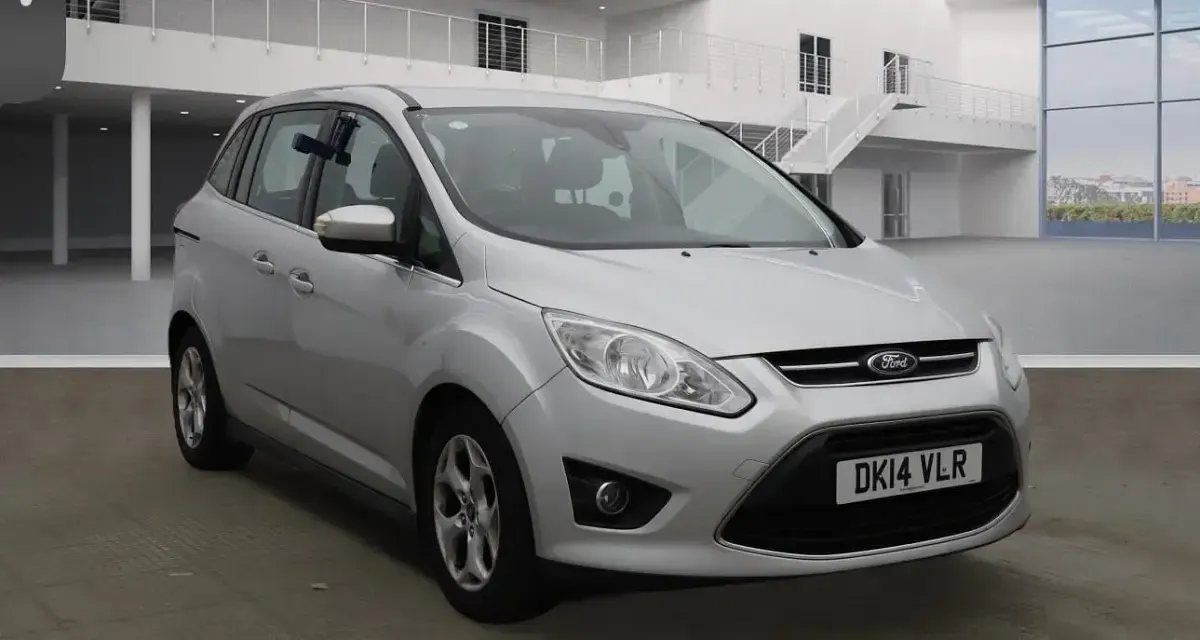 Used Ford Grand C-Max Zetec 115 HP (84 kW) 2014 Silver MPV