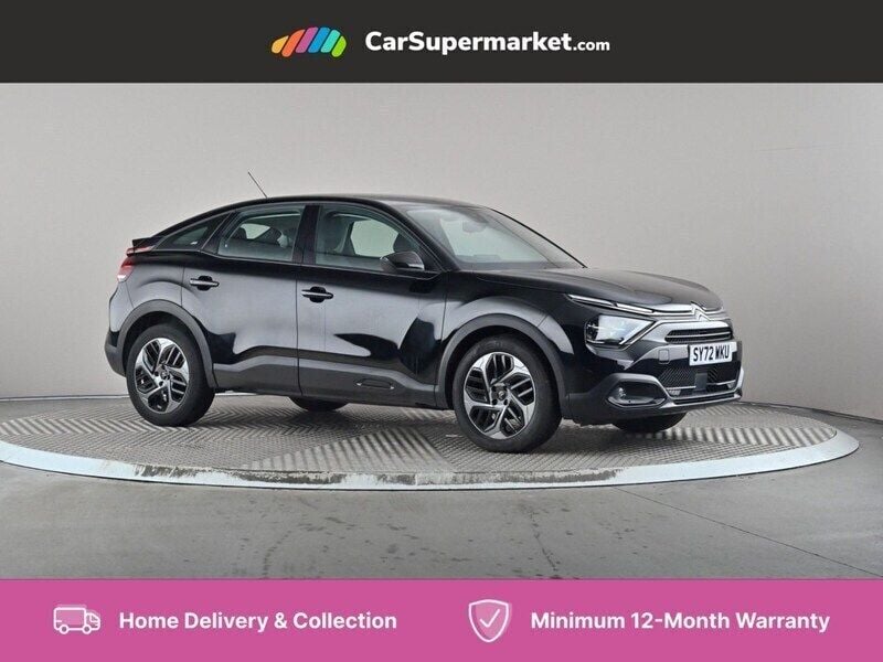 Black Used 2022 Citroën C4 PureTech Hatchback | £12,497 (Good price) - Image 1/4