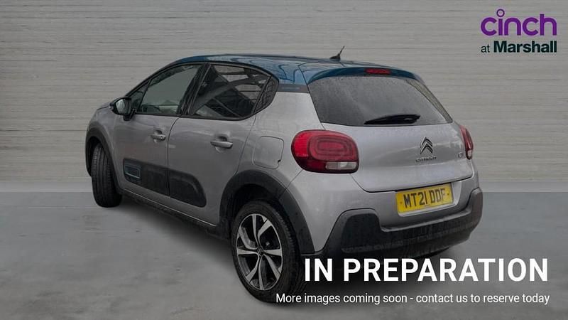 Used Citroën C3 PureTech 83 HP (61 kW) 2021 Grey Hatchback